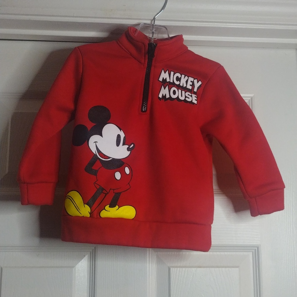 Disney Junior Mickey Mouse Kids (Boys) pullover with zipper Size‎ 3T